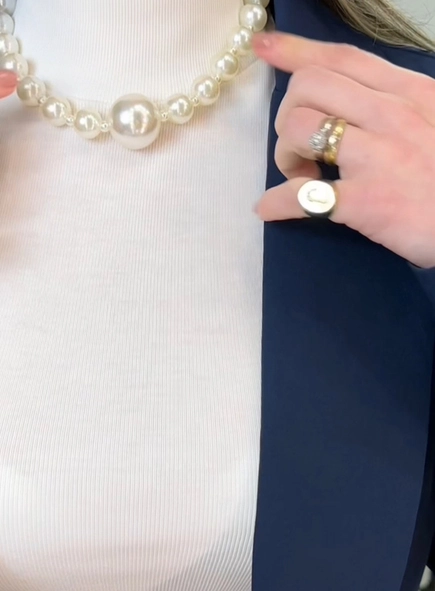 blusa malu manga longa gola alta