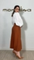 Saia midi linho malu