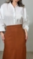 Saia midi linho malu