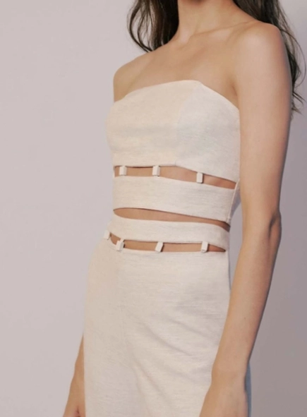 calca forum linho vazado