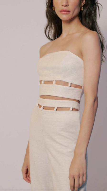 calca forum linho vazado