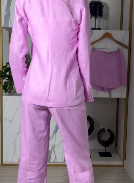 calca pantalona linho borda barroca