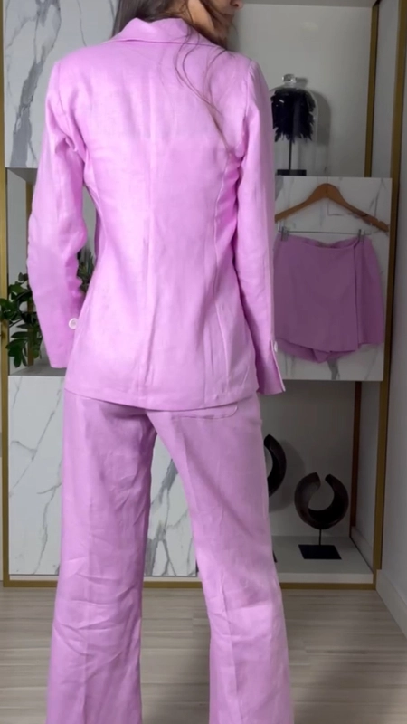 calca pantalona linho borda barroca