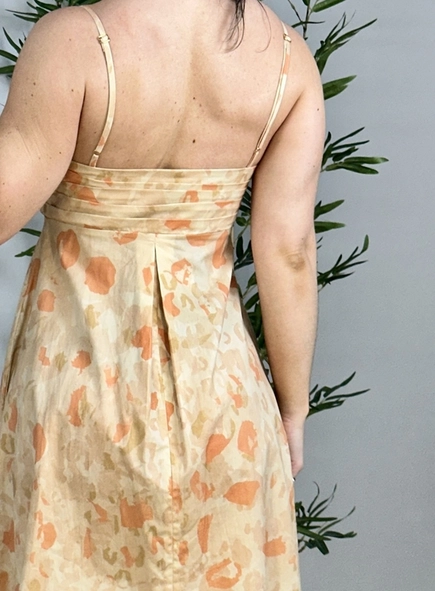 vestido curto onca baunilha animale