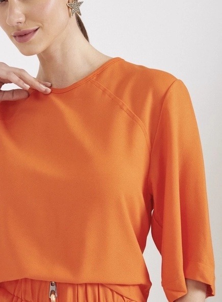 blusa crepe raquel open