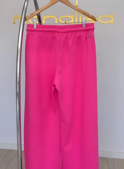 calca forum moletom wide leg