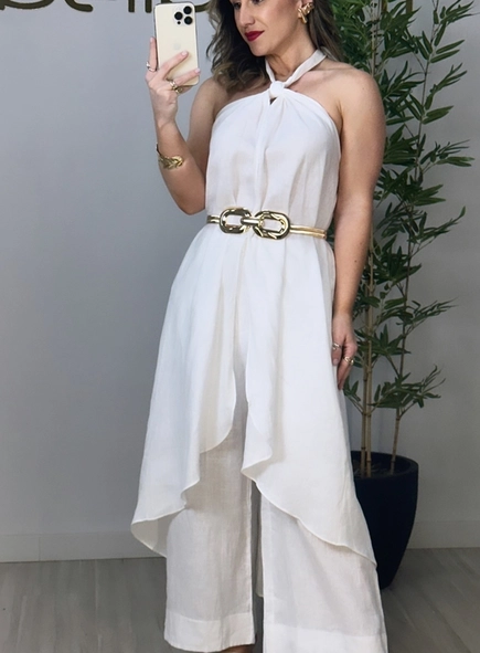 conjunto bata e calça linho virginia