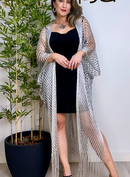 kimono lurex alongado jurerê