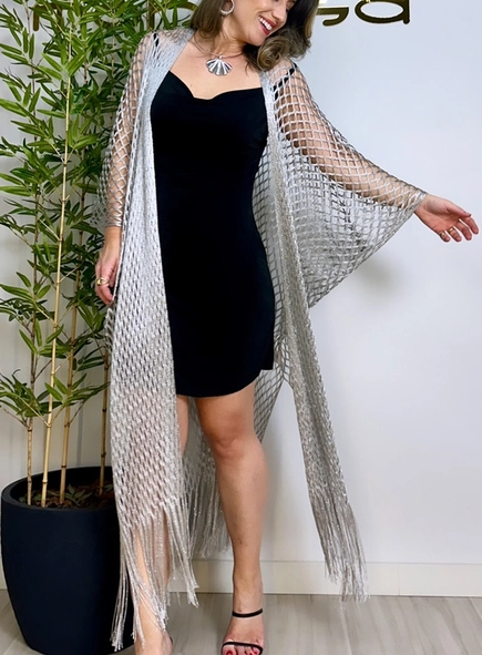 kimono lurex alongado jurerê