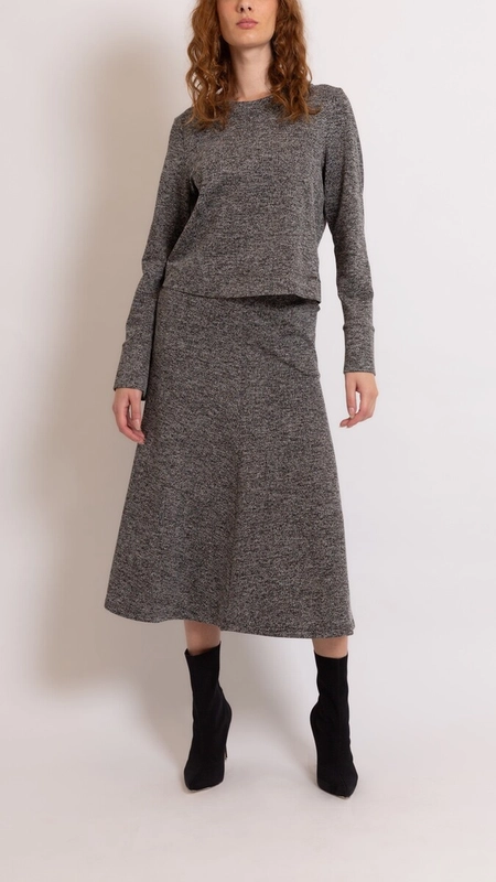 blusa ml chevron borda barroca