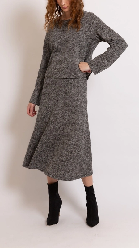 blusa ml chevron borda barroca