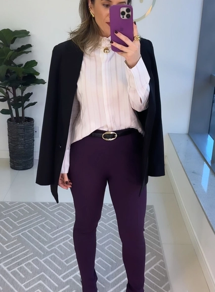 camisa listras borda barroca