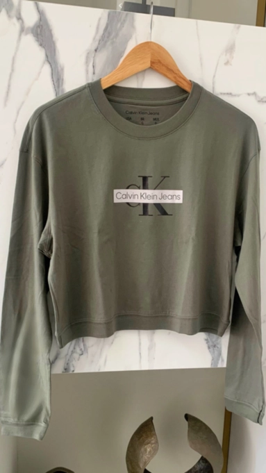 camiseta calvin klein ml ribana