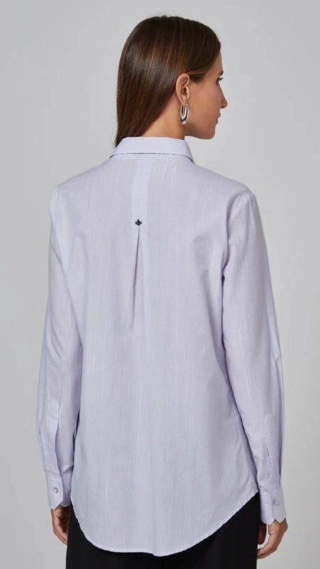 camisa dudalina relaxed mix listra