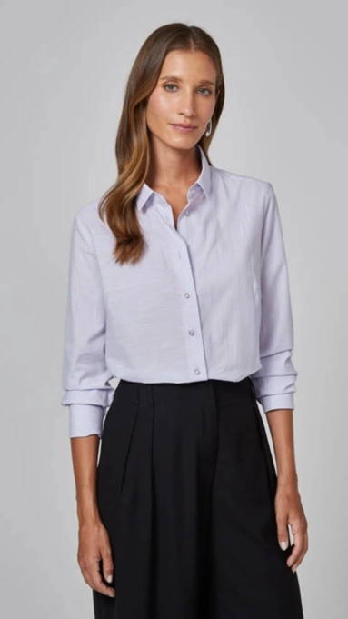 camisa dudalina relaxed mix listra