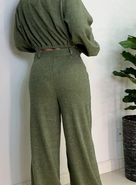 jaqueta malha lurex animale jeans