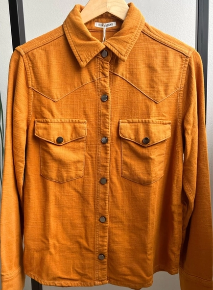 camisa sarja amaciada basic western animale jeans