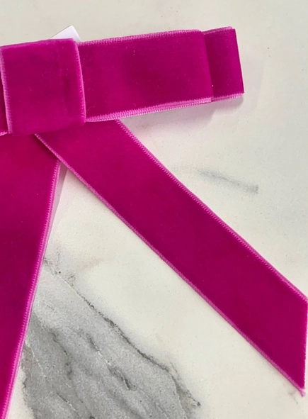 presilha laço veludo lisa