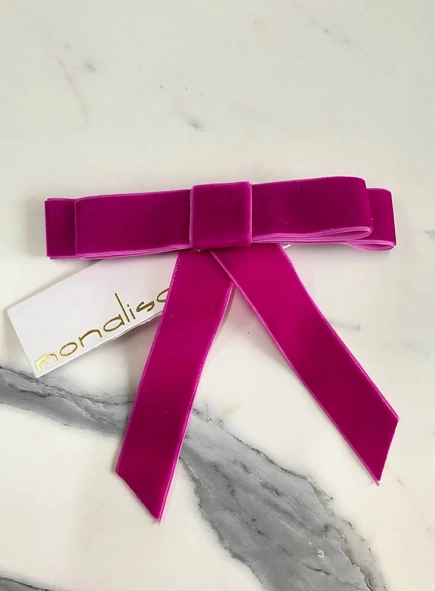 presilha laço veludo lisa