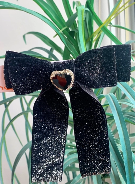 presilha laço shine coração