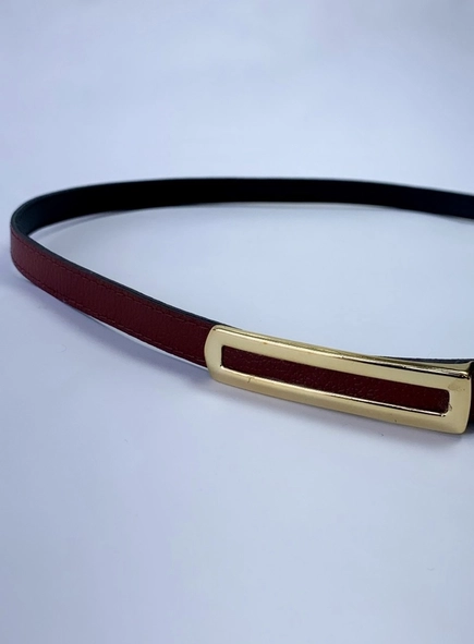 cinto fino couro helena