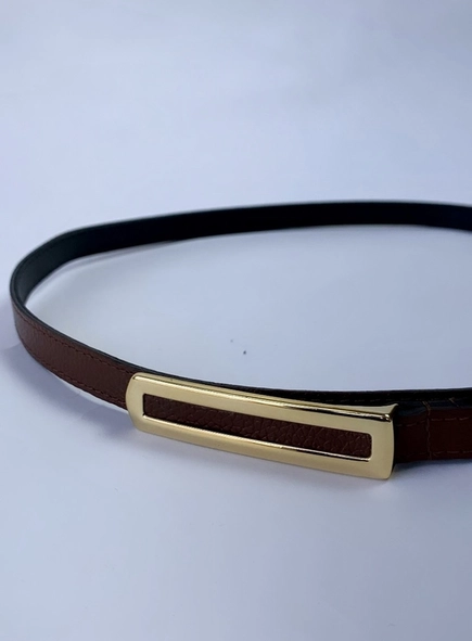 cinto fino couro helena