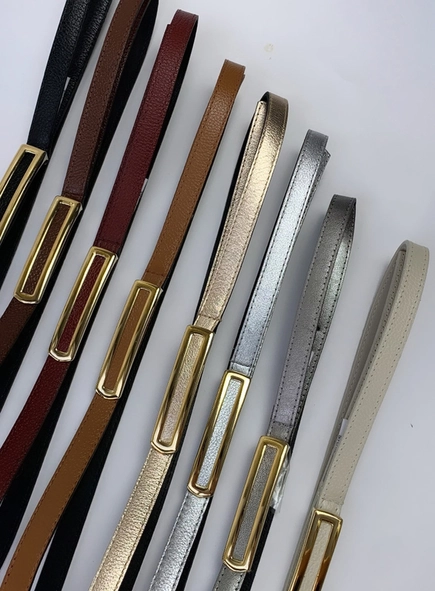 cinto fino couro helena