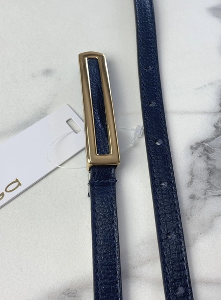 cinto fino couro helena