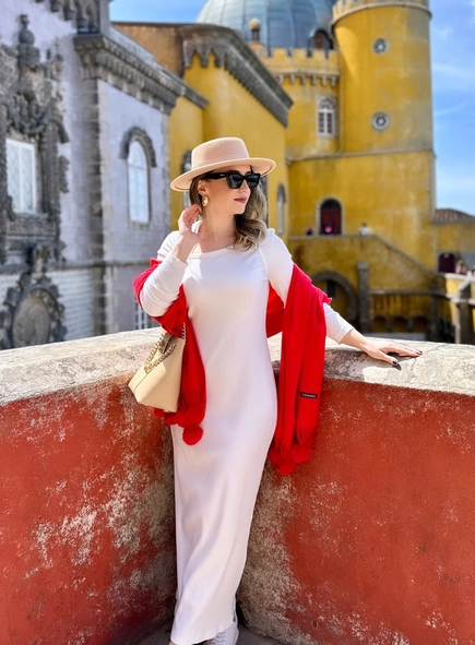 pashmina pompom chic