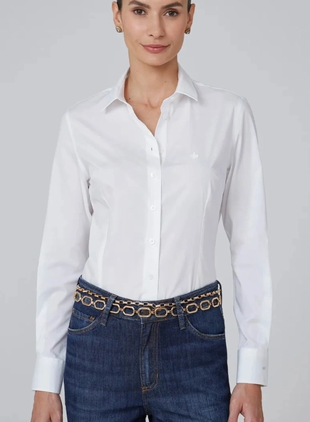 camisa dudalina slim tricoline stretch