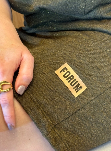 vestido forum moletom