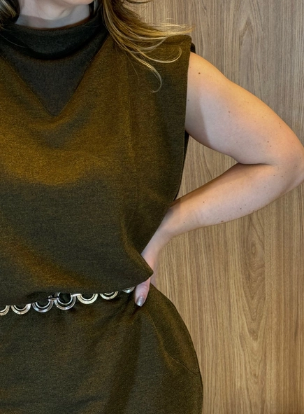 vestido forum moletom