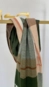 pashmina xadrez vintage