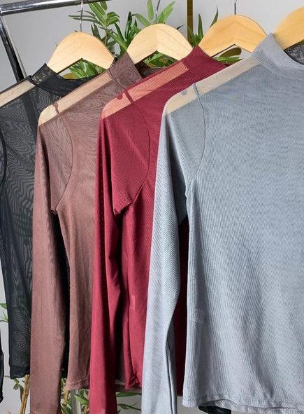 blusa tule básica pietra