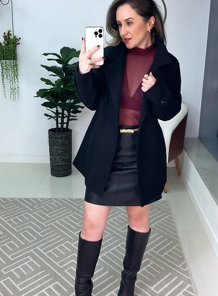 blusa tule básica pietra