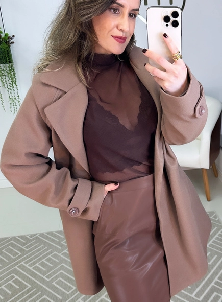 blusa tule básica pietra