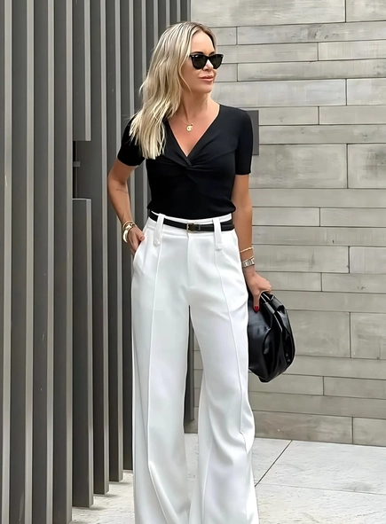 calça alfaiataria wideleg silvia