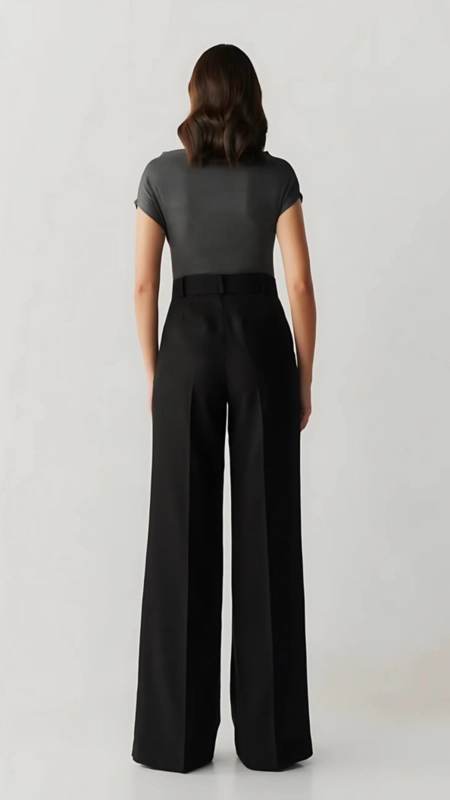 Calça alfaiataria wideleg silvia
