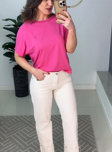 calça sarja low rise reta animale jeans