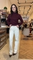 calça sarja low rise reta animale jeans