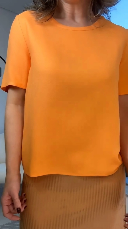 camiseta crepe forum raquel premium