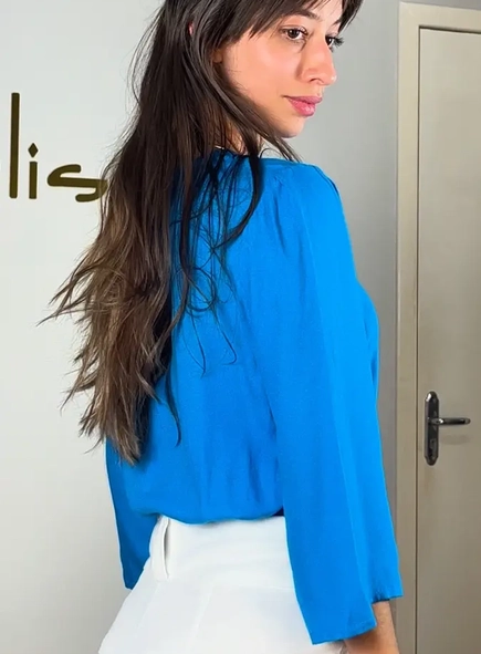 blusa meia manga forum gretha premium