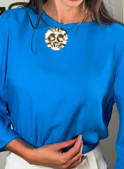 blusa meia manga forum gretha premium