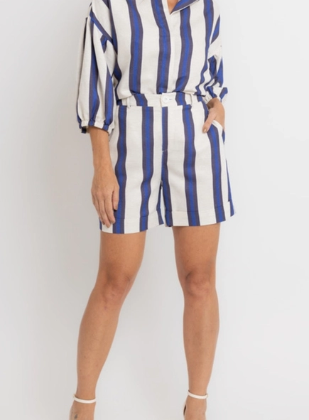 camisa meia manga resort borda barroca