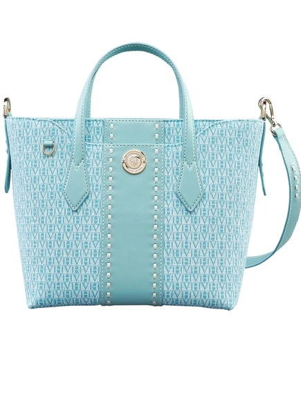 bolsa chelsea blason pocket al mini canvas turquesa aqua sea ice