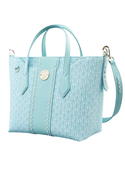 bolsa chelsea blason pocket al mini canvas turquesa aqua sea ice