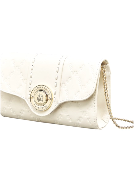 bolsa lock clutch elos vh couro