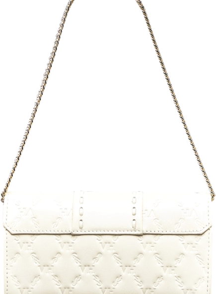 bolsa lock clutch elos vh couro