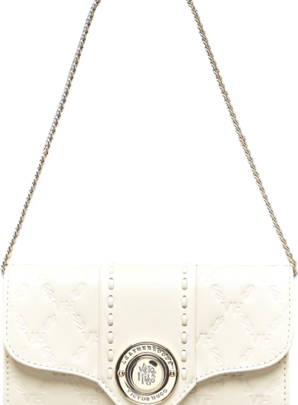 bolsa lock clutch elos vh couro