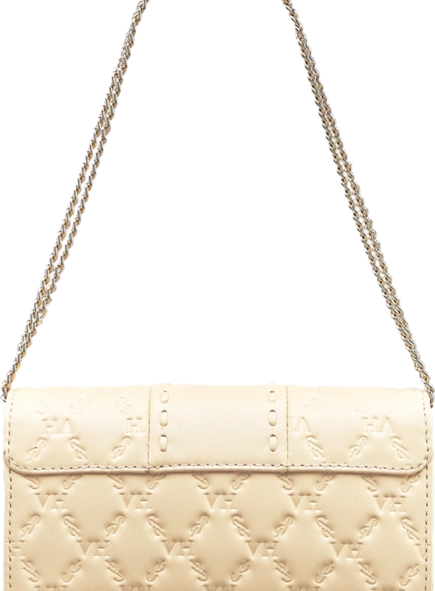 bolsa lock clutch elos vh couro